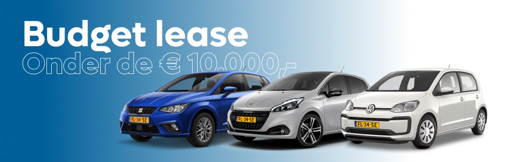 Budget lease: auto's onder de &euro; 10.000 bij FinancialLease.nl