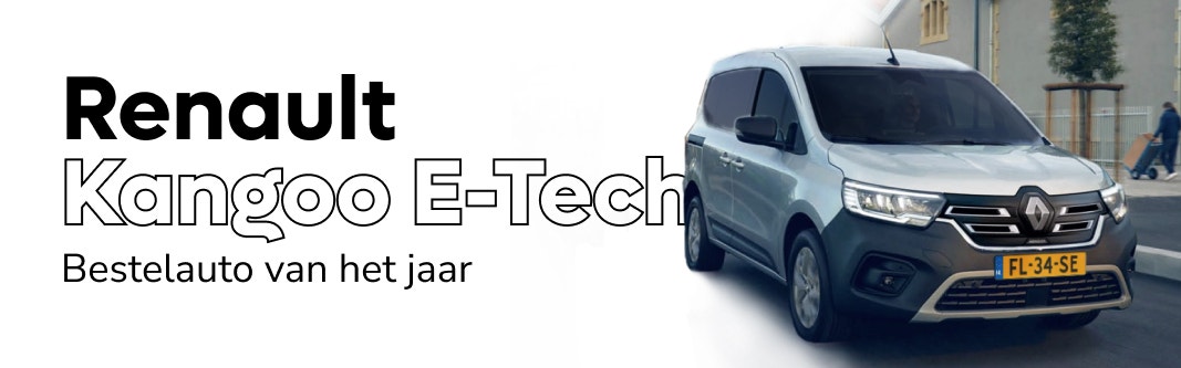 Renault Kangoo E-Tech is de Bestelauto van het jaar 2023