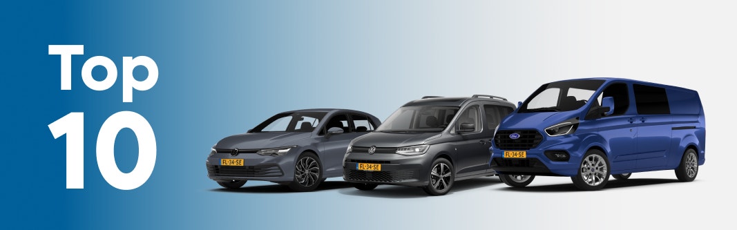 Top 10 populaire leaseauto’s 2022 | FinancialLease.nl