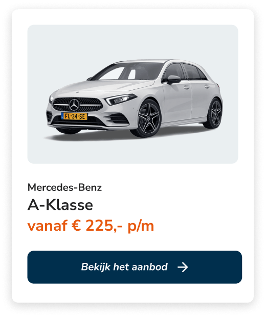 Mercedes-Benz A-Klasse Financial Lease Mercedes-Benz A-Klasse Financial Lease