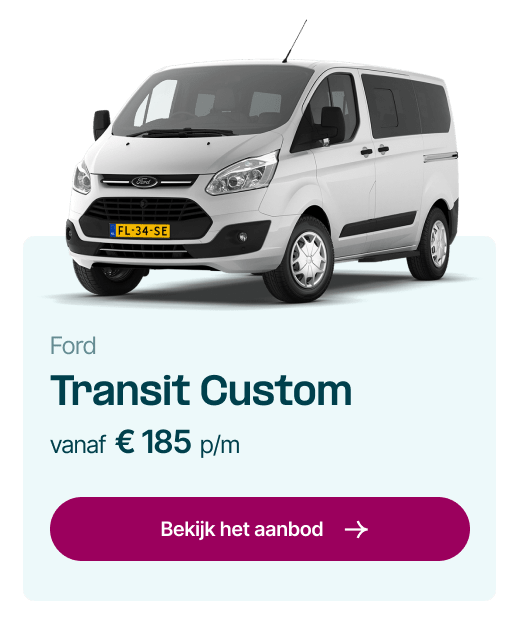 Ford Transit Custom Financial Lease