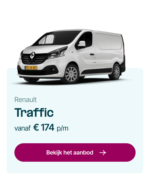 Renault Trafic Financial Lease