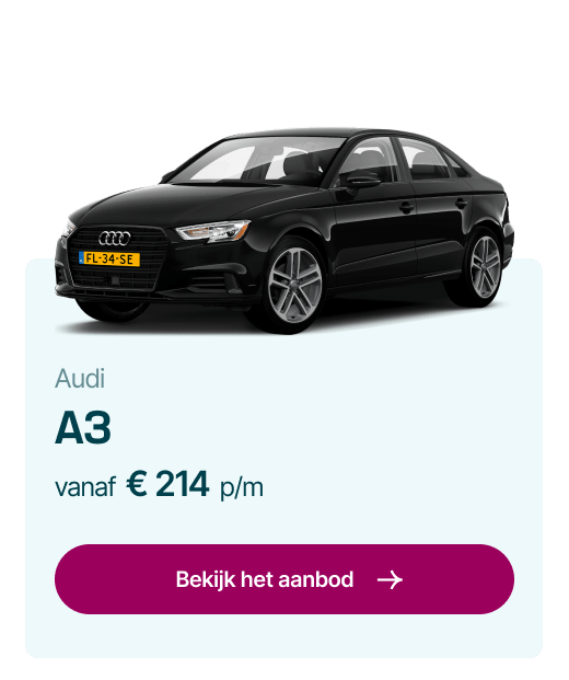 Audi A3 Financial Lease