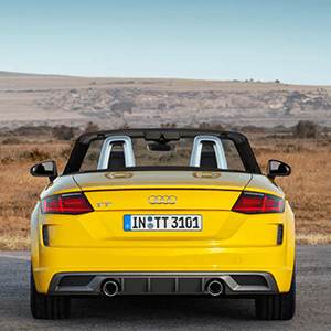 Audi tt achterkant