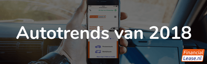 Autotrends van 2018