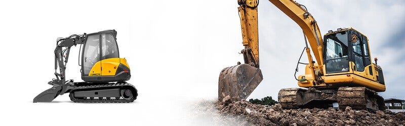 Graafmachine lease FinancialLease.nl Equipment