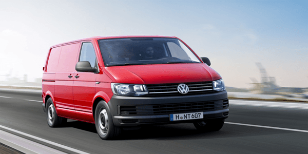 Volkswagen Transporter - top 5 bedrijfsauto's van de maand februari